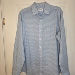 Rue Saint Patrick Montreal Mens Long Sleeved Shirt Sz XL Preloved